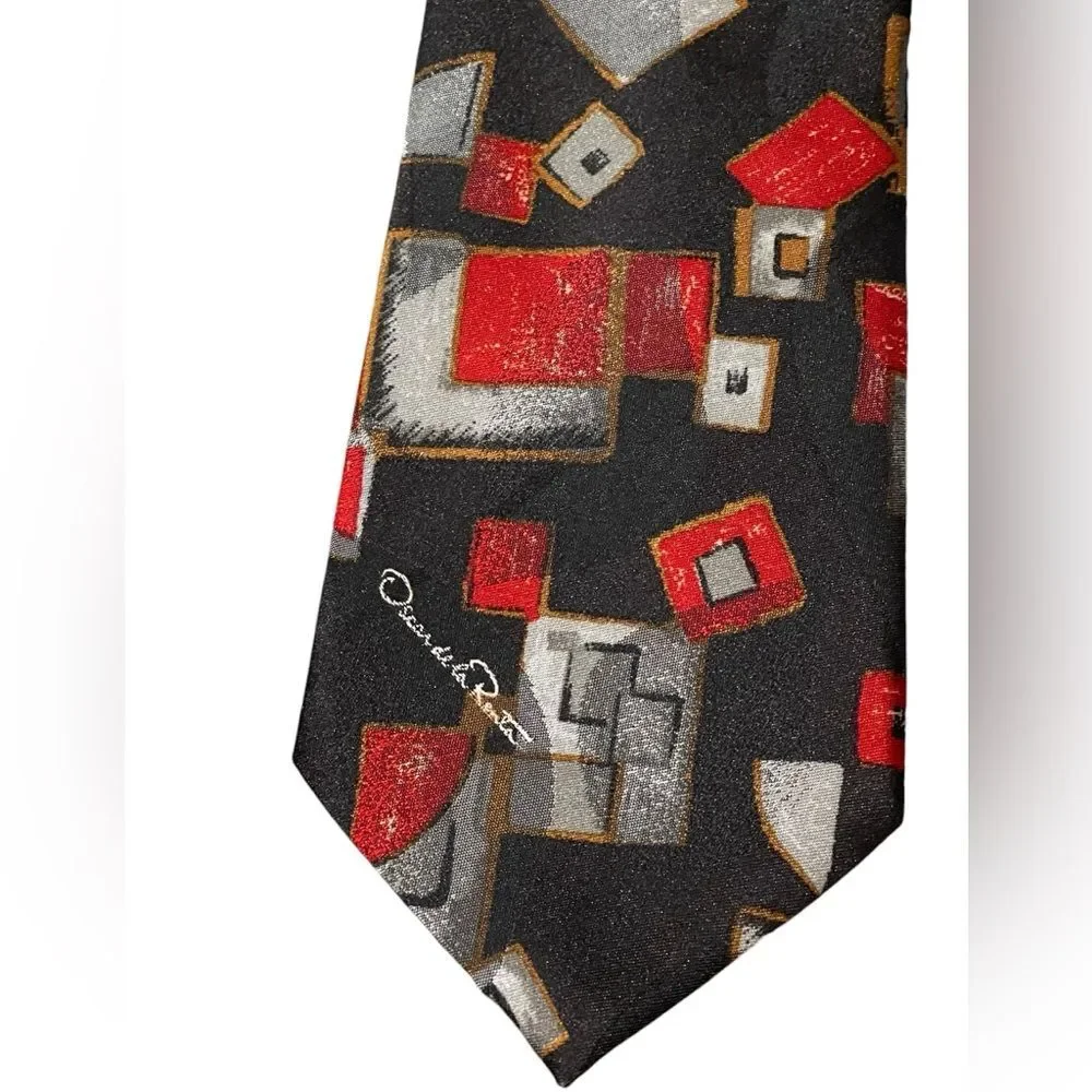 Vintage Oscar de la Renta tie